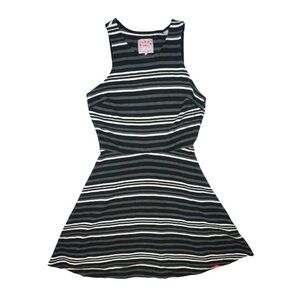 Superdry Striped Sleeveless Skater Dress Size Medium
